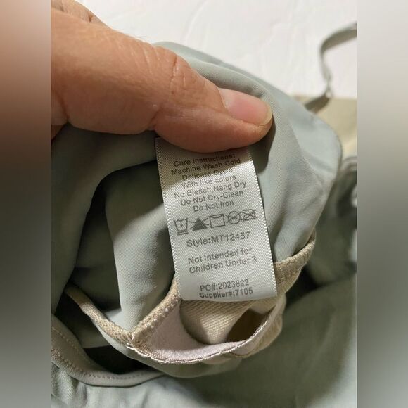 Weissman solo dance costume gray mesh tunic stoned Overdress D10664 MA adult - Picture 13 of 15